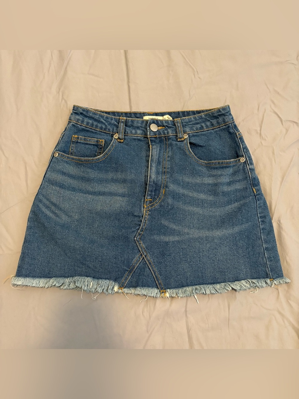 Harper Denim Mini Skirt - Blue